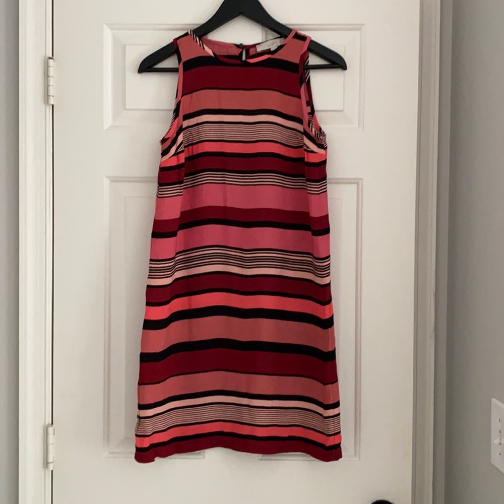 Loft Striped Tank Dress